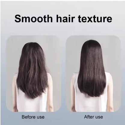 2-in-1 Hair Straightener Comb with Ceramic Coating