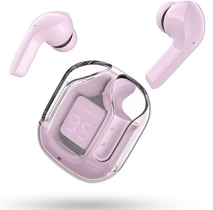 T6 Crystal Wireless Earphones -   سماعات كريستال لاسلكية T6
