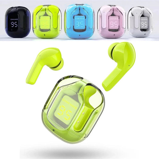 T6 Crystal Wireless Earphones -   سماعات كريستال لاسلكية T6
