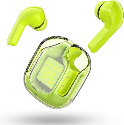 T6 Crystal Wireless Earphones -   سماعات كريستال لاسلكية T6
